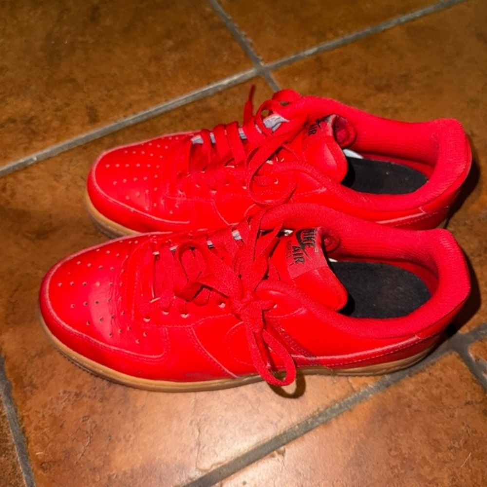 Nike Air Force 1 Red - Picture 4 of 4